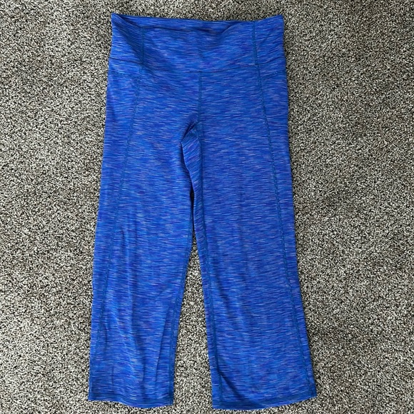 Athleta Pants - Athleta Energy Power Up Capri Blue